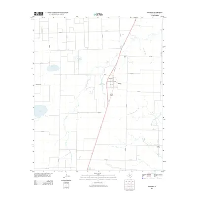 2013 Map of Weinert, 2013 Print