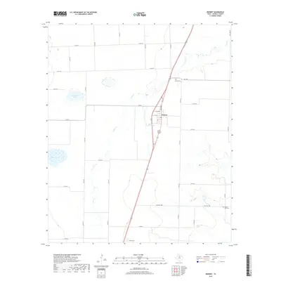 2019 Map of Weinert, 2019 Print
