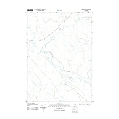 2012 Map of Weintz Draw, 2012 Print