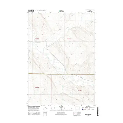 2015 Map of Weintz Draw, 2015 Print