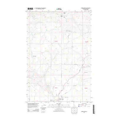 2013 Map of Weippe North, 2013 Print