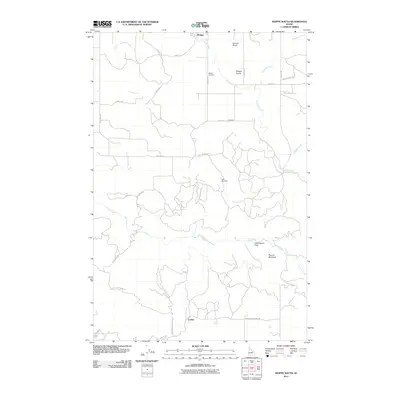 2011 Map of Weippe South, 2011 Print