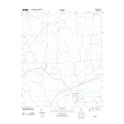 2012 Map of Weir, 2012 Print