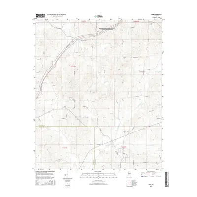 2015 Map of Weir, 2015 Print