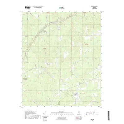 2018 Map of Weir, 2018 Print
