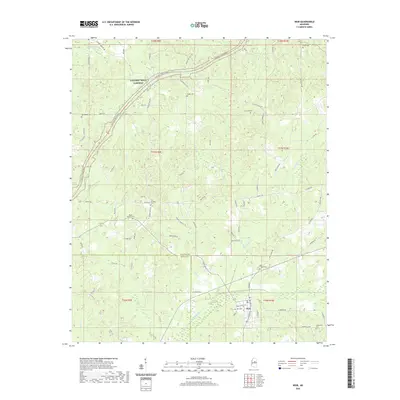 2020 Map of Weir, 2020 Print