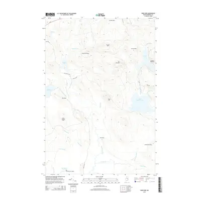 2014 Map of Weir Pond, 2014 Print