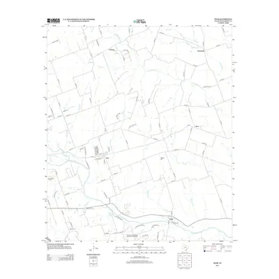 2013 Map of Weir, 2013 Print