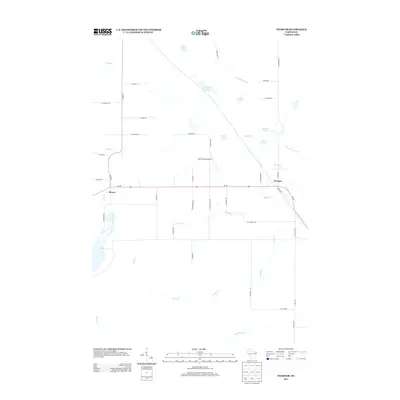 2013 Map of Weirgor, 2013 Print