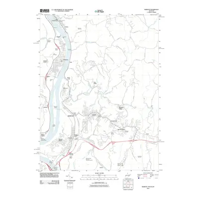 2010 Map of Weirton, 2010 Print