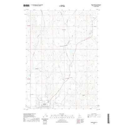 2020 Map of Weiser North, 2020 Print