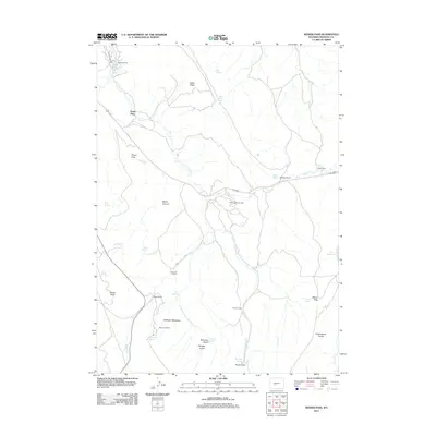 2012 Map of Weiser Pass, 2012 Print