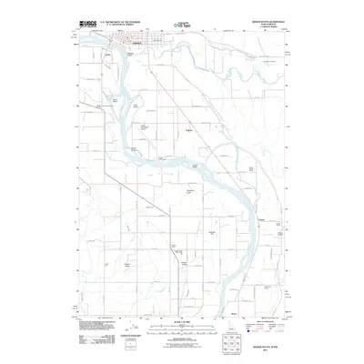 2011 Map of Weiser South, 2011 Print