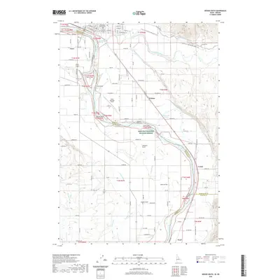 2020 Map of Weiser South, 2020 Print