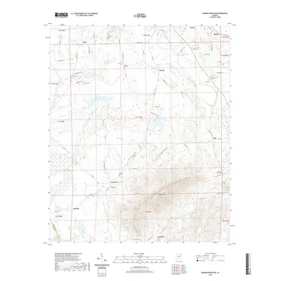 2020 Map of Weisner Mountain, 2020 Print