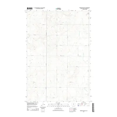 2014 Map of Weisser Dam East, 2014 Print