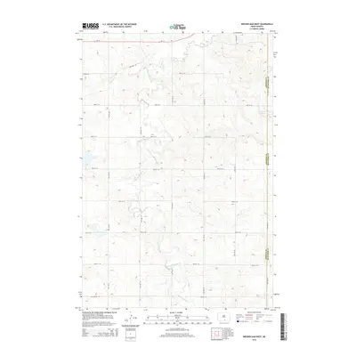 2014 Map of Weisser Dam West, 2014 Print