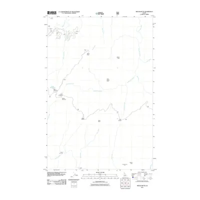 2011 Map of Weitas Butte, 2011 Print