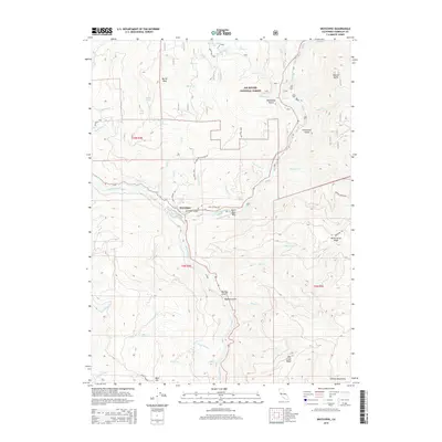 2015 Map of Weitchpec, 2015 Print