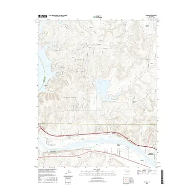 2016 Map of Wekiwa, 2016 Print