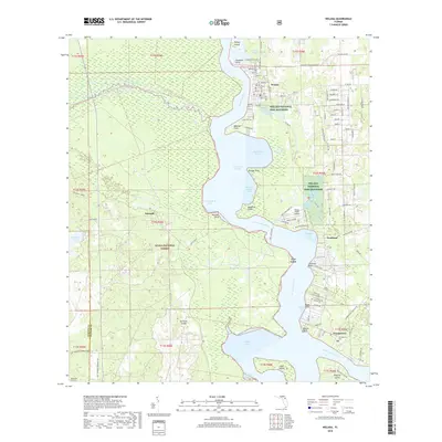 2018 Map of Welaka, 2018 Print