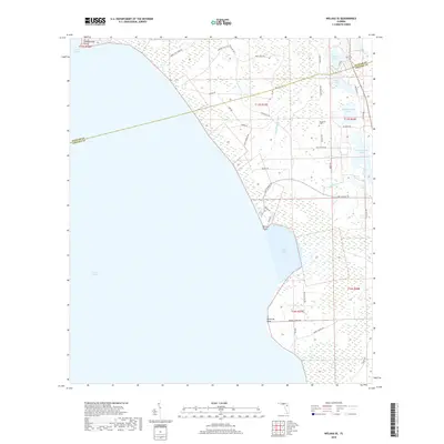 2018 Map of Welaka SE, 2018 Print