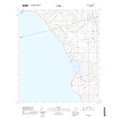 2021 Map of Welaka SE, 2021 Print