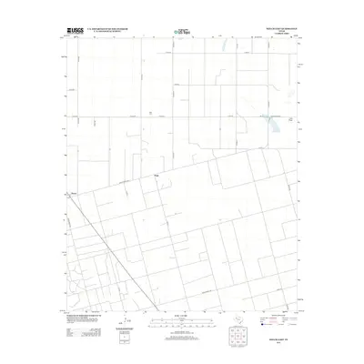 2012 Map of Welch East, 2012 Print