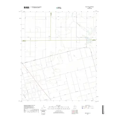 2019 Map of Welch East, 2019 Print
