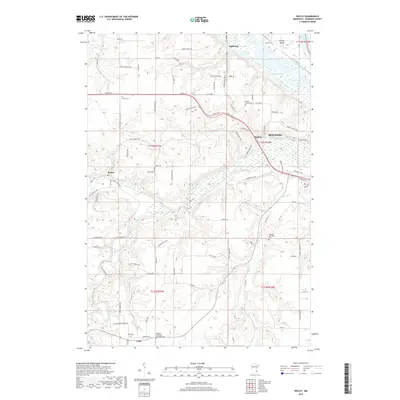 2019 Map of Welch, 2019 Print