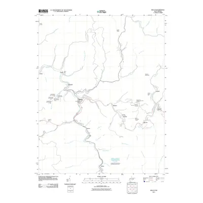 2011 Map of Welch, 2011 Print