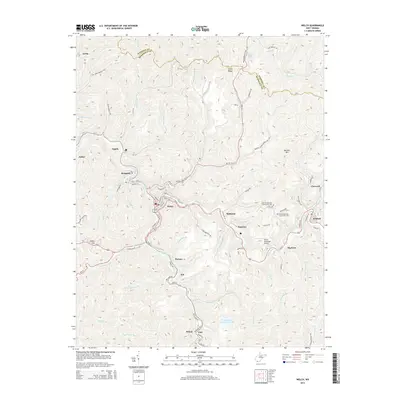 2014 Map of Welch, 2014 Print