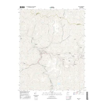 2016 Map of Welch, 2016 Print