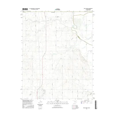 2016 Map of Welch North, 2016 Print