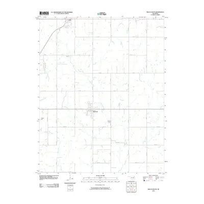 2010 Map of Welch South, 2010 Print