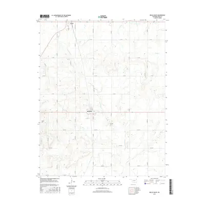2016 Map of Welch South, 2016 Print
