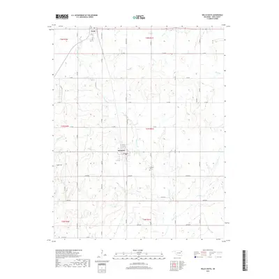 2019 Map of Welch South, 2019 Print