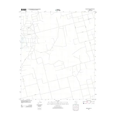 2012 Map of Welch SW, 2012 Print