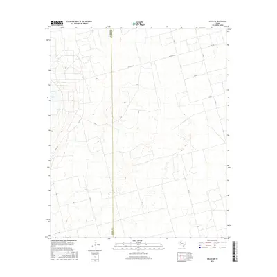 2016 Map of Welch SW, 2016 Print