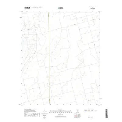 2019 Map of Welch SW, 2019 Print