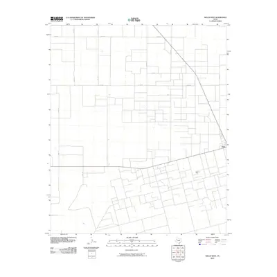 2010 Map of Welch West, 2010 Print