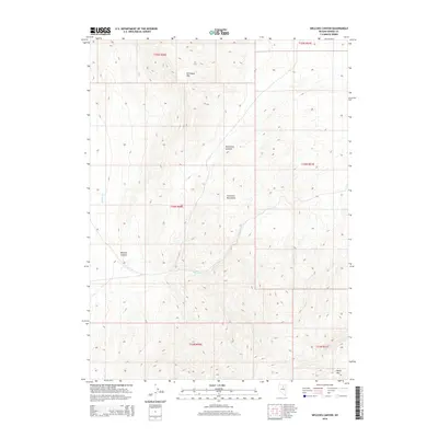 2014 Map of Welches Canyon, 2014 Print