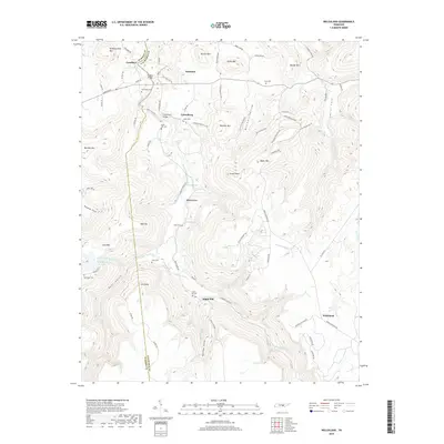 2019 Map of Welchland, 2019 Print