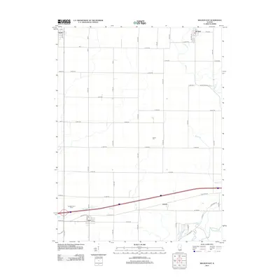 2012 Map of Weldon East, 2012 Print
