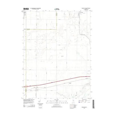 2015 Map of Weldon East, 2015 Print