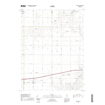 2018 Map of Weldon East, 2018 Print