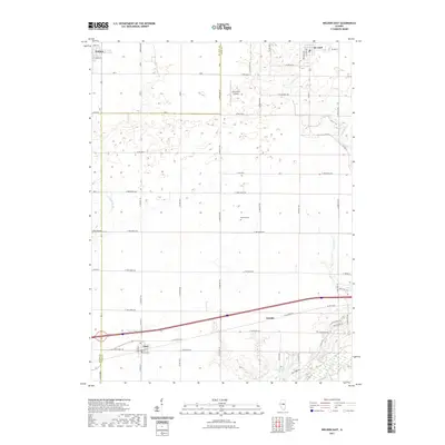 2021 Map of Weldon East, 2021 Print