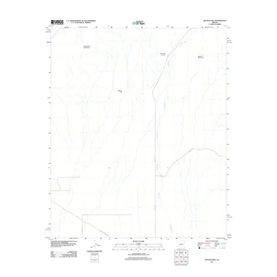 2011 Map of Weldon Hill, 2011 Print