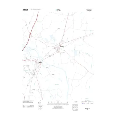 2013 Map of Weldon, 2013 Print