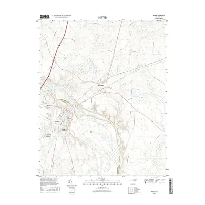 2016 Map of Weldon, 2016 Print
